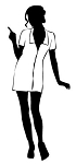 Sexy Nurse Decal Sticker